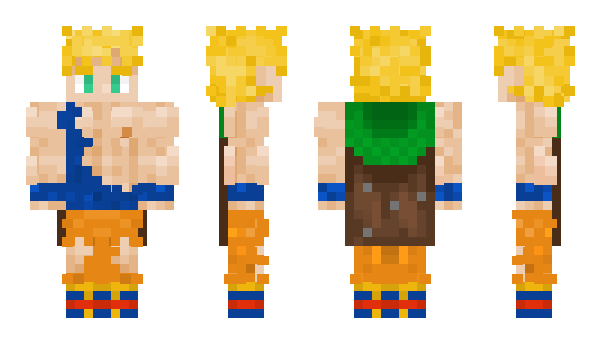 Minecraft скин по нику Kakarot_TM