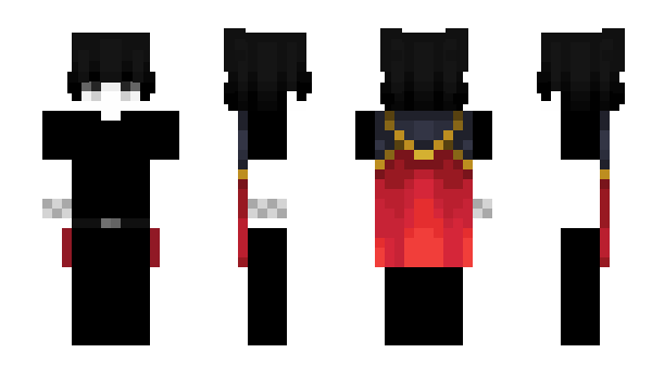 Minecraft skin unconfidently