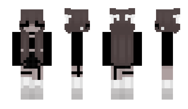 Minecraft скін по ніку Hallululululu