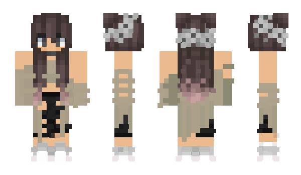 Minecraft skin _DarkGirl