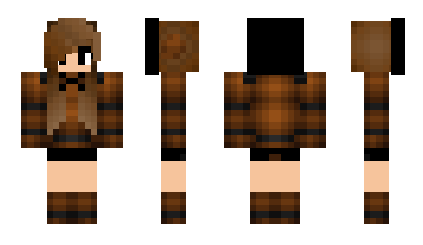 Minecraft skin FreddyGirl