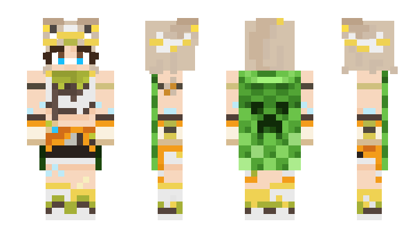 Minecraft skin KACHlNA