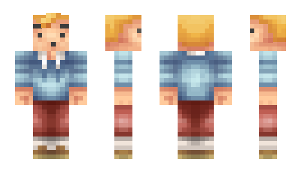 Minecraft skin Tintin7tt