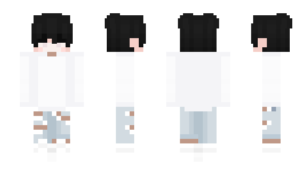 Minecraft skin Hewzor