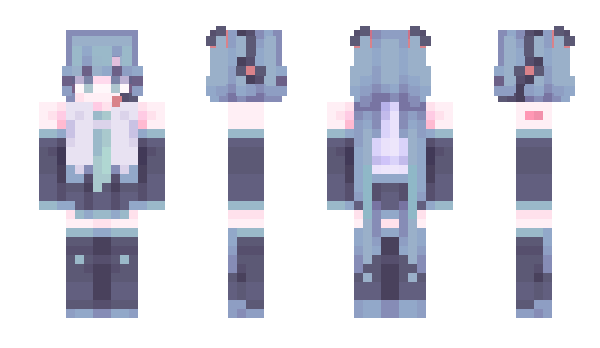 Minecraft skin mlnnaa