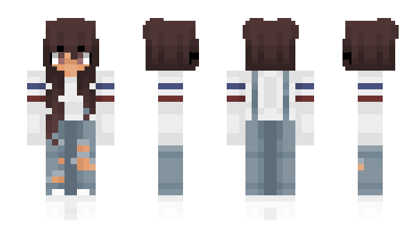 Minecraft skin bibii