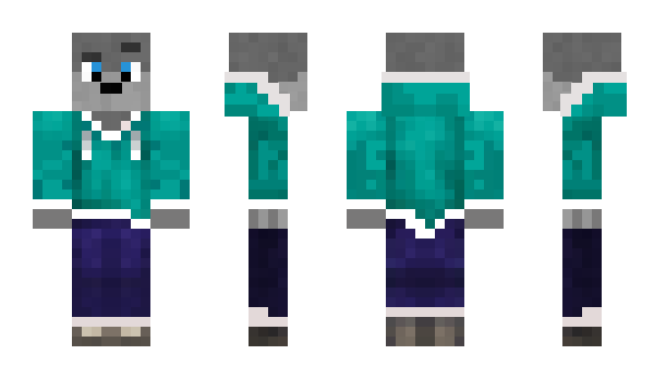 Minecraft skin Tupi