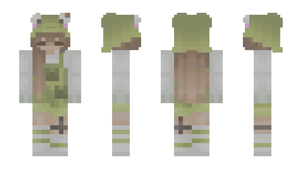 Minecraft скин по нику Luminateee
