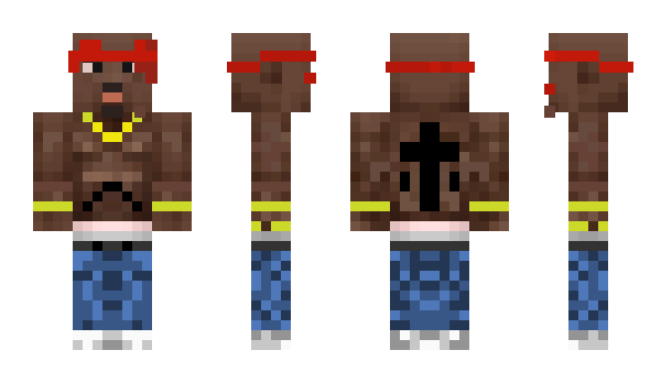 Minecraft скин по нику elshek