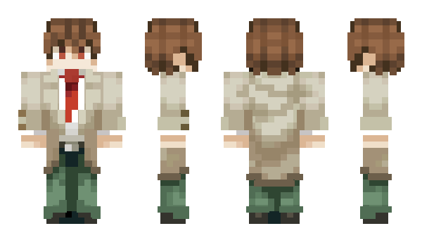 Minecraft skin KiraIsLight