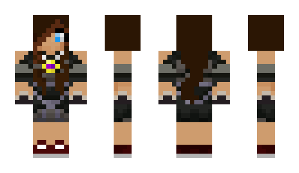 Minecraft skin Kraftgirl