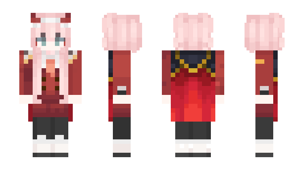 Minecraft skin Vikky