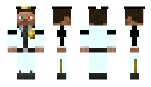 Minecraft skin KapitaenMinus