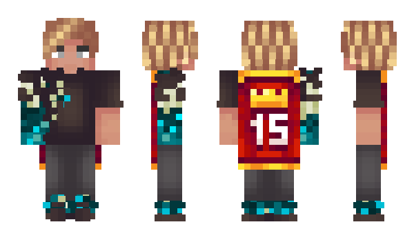 Minecraft skin SnrQuazar