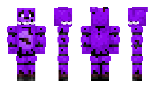 Minecraft skin purpletrap