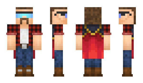 Minecraft skin AntRS