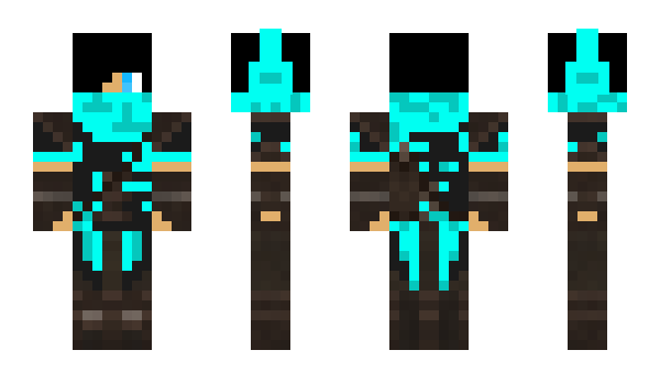 Minecraft skin lightbluej
