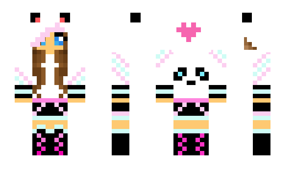 Minecraft skin pinkplayz