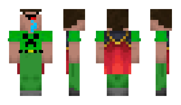 Minecraft skin PDrinker