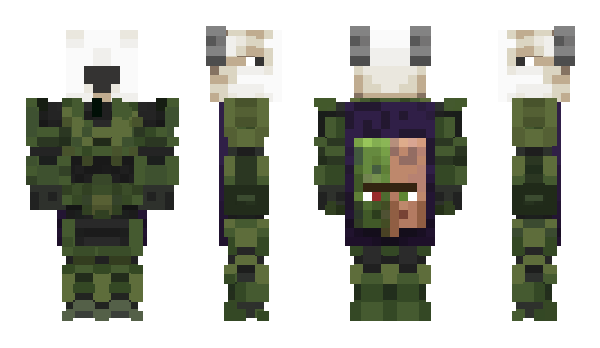 Minecraft скин по нику MHF_Goat