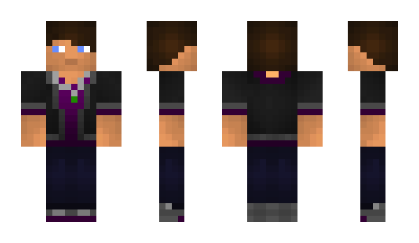 Minecraft skin BluGaming