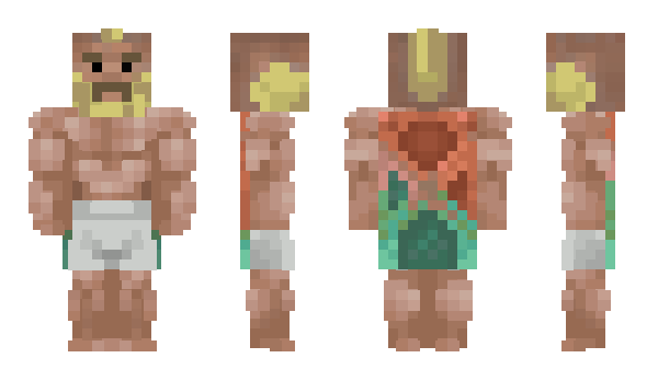 Minecraft skin MultiSquid