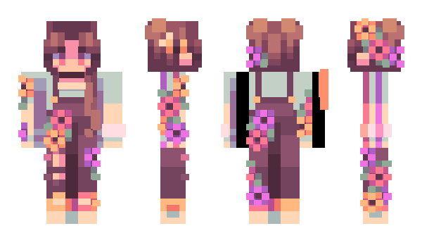 Minecraft skin _FlowerPower__