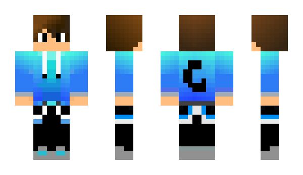 Minecraft skin Glebsik