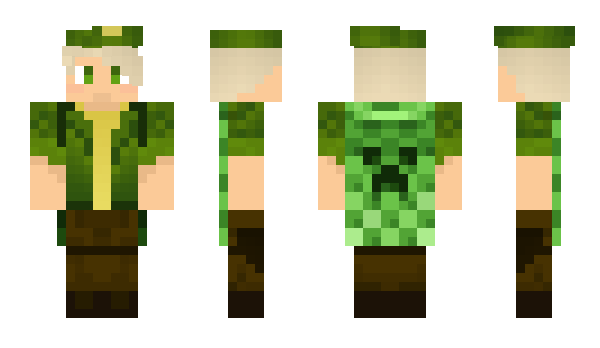 Minecraft skin Treek