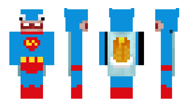 Minecraft skin ZZXDC