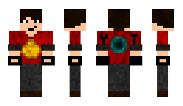 Minecraft skin SchustaIRL