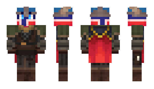 Minecraft skin XavienMars