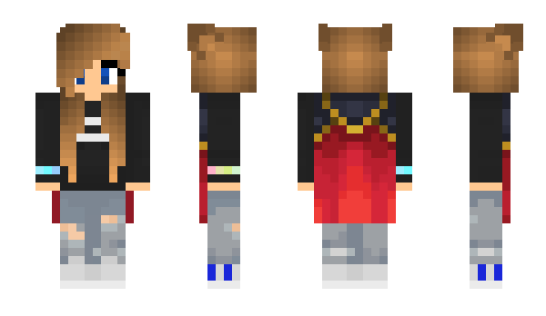 Minecraft skin MathiIda