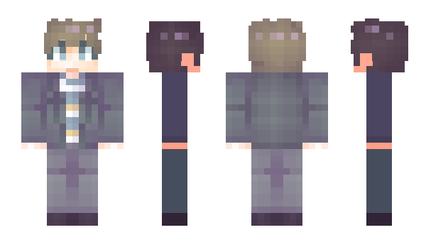 Minecraft skin hrll