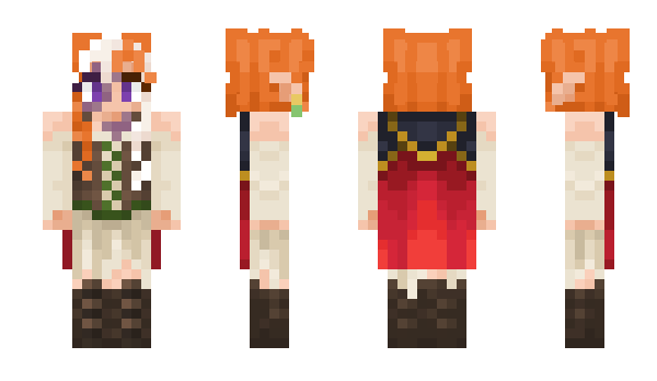 Minecraft скин по нику VoidBlueJay