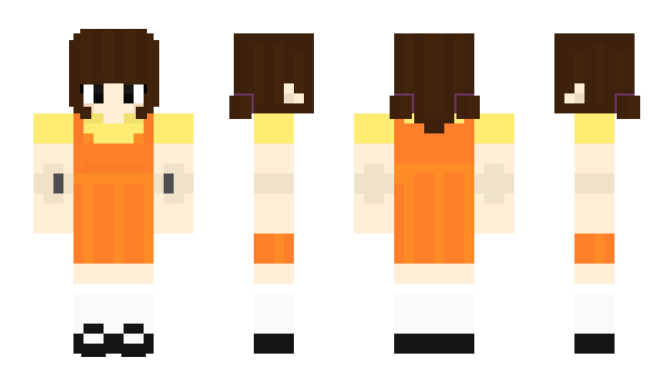 Minecraft skin Bananakun1234