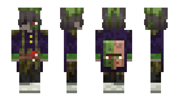 Minecraft skin Dxrkeen
