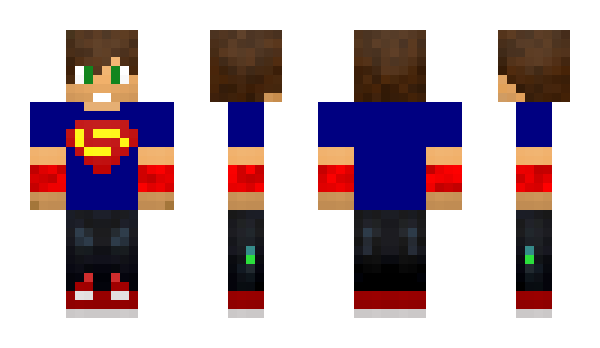 Minecraft skin Daedrann