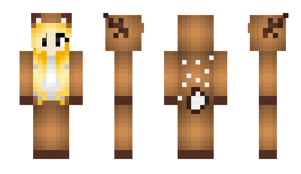 Minecraft skin Pauluna