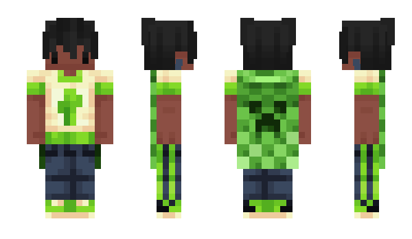 Minecraft skin KH4M