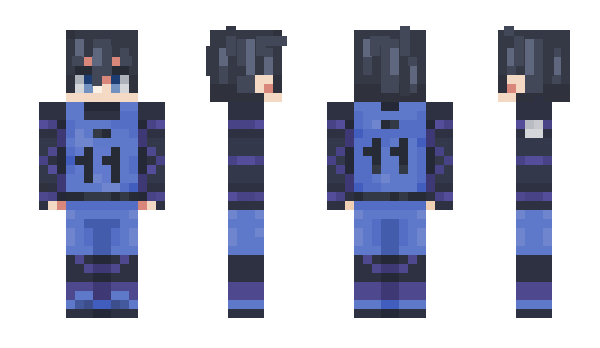 Minecraft skin 9pixel