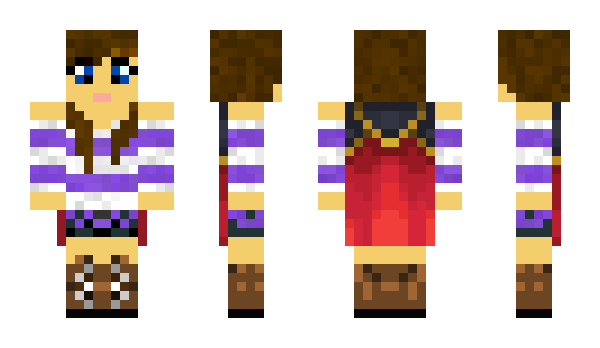 Minecraft skin Death_Witch