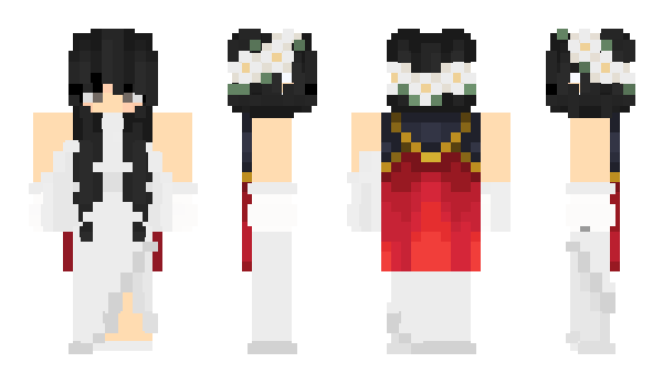 Minecraft skin JulietPeek