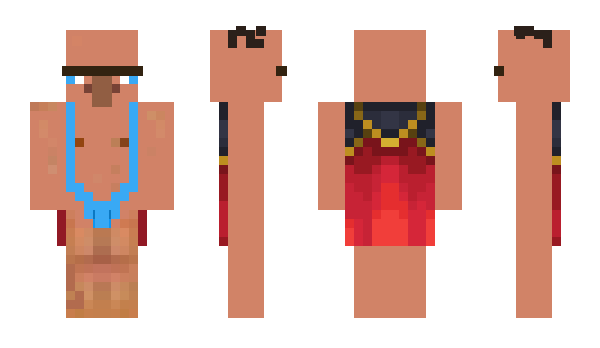 Minecraft skin FoxPoop