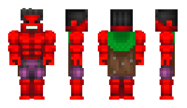 Minecraft skin 2Hulk