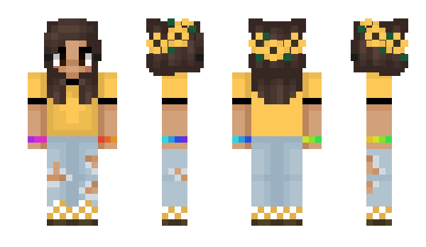 Minecraft skin tatianaa