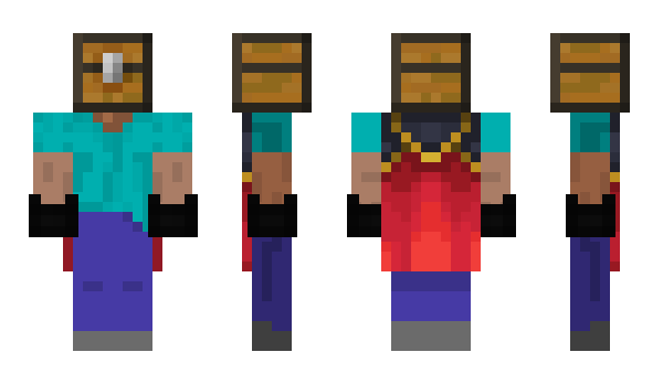 Minecraft skin keveloren