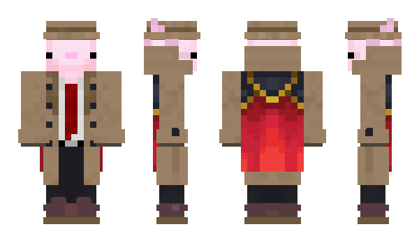 Minecraft skin AxolSkyy