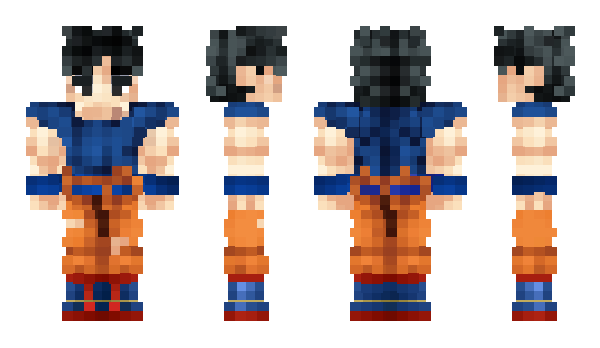 Minecraft скин по нику Goku40