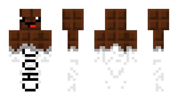 Minecraft skin ChocotrollYT